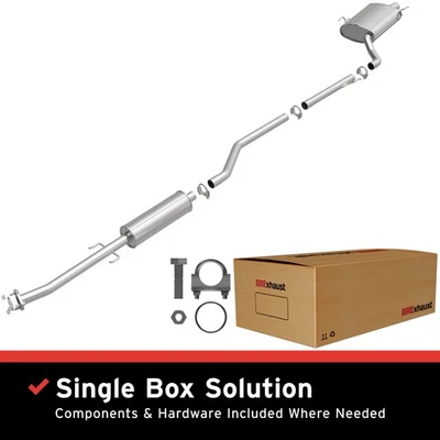 OE Replacement Exhaust System Kit For 2008-2012 Honda Accord Foto 1 de 4