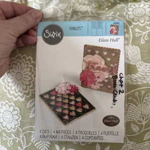 Eileen Hull Sizzix Journaling Cards -Hearts Die Set 662812 - Picture 1 of 7