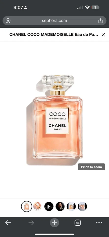 Chanel Coco Mademoiselle L'eau Privee para mujer 3,4 OZ eau de parfum Foto 1 de 1