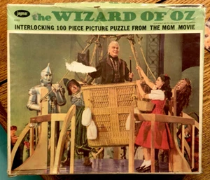 Wizard of Oz-100 Piece Jaymar Specialty 5053 Interlocking Picture Puzzle. - Picture 1 of 6