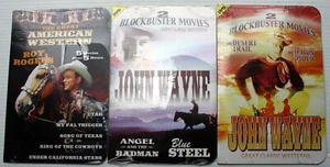 NEW! Lot 3 Echo Bridge DVD western anthologies John Wayne~Roy Rogers 9 titles - Picture 1 of 2