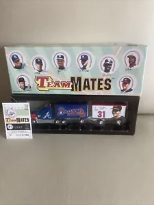 1997 GREG MADDUX ATLANTA BRAVES DOUBLE TANDEM TRAILER LE 1000 MATCHBOX/WRC - Picture 1 of 5