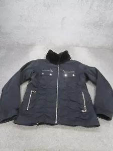 Marker Jacket Womens 8 Thinsulate Navy Blue Aquaguard Stretch - Picture 1 of 9