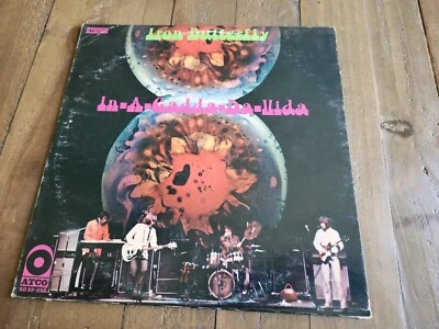 Vintage 1968 Iron Butterfly In-A-Gadda-Da-Vida SD 33-250 LP Nice Yellow Atco - Image 1 of 4