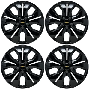 Hubcap Set for Chevrolet Cruze 2012-2016 - OEM 16-in Custom Gloss Black 3294 - Picture 1 of 6