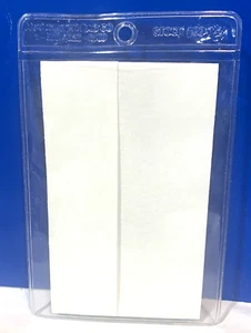 Porta documentos de un solo bolsillo ~ Apertura lateral corta ~ 3 1/4” X 4 5/8” ~ Lote de 25 - Imagen 1 de 4