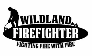 Wildland Firefighter Vinyl Decal Sticker Window Glass Car Truck - Picture 1 of 16