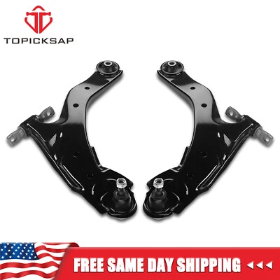 Kit de brazo de control inferior delantero de 2 piezas para 03-08 TIBURON 2004-2009 KIA Spectra Spectra5 Foto 1 de 4