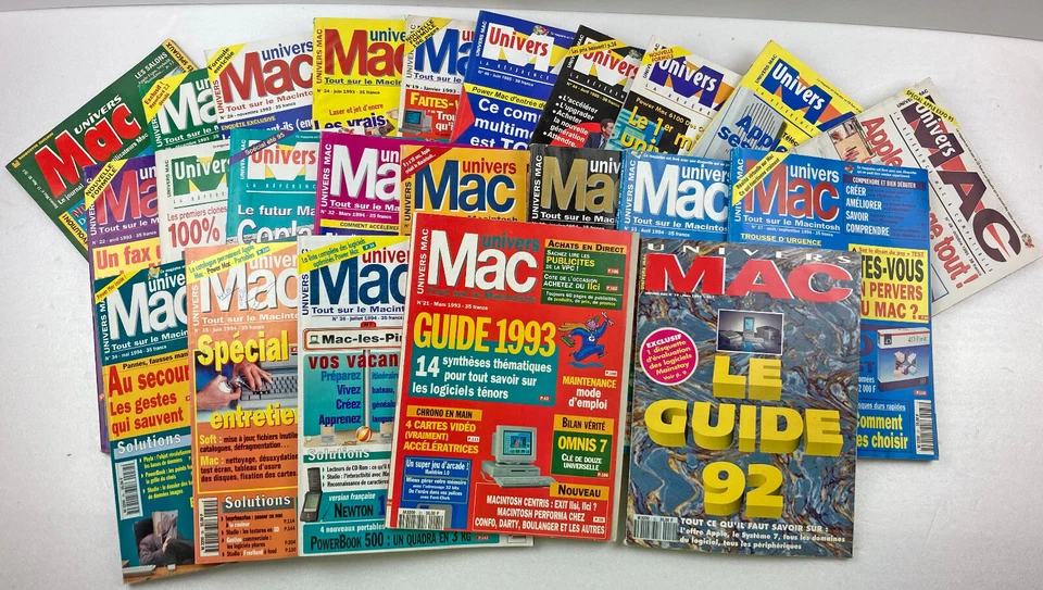 Magazines Apple Macintosh - 23 numéros du magazine Univers Mac (1992-1995) - Photo 1/1