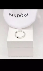 Pandora   Signature   Hearts of Pandora   Ring   Retired   Ring Size 7 - Picture 1 of 3