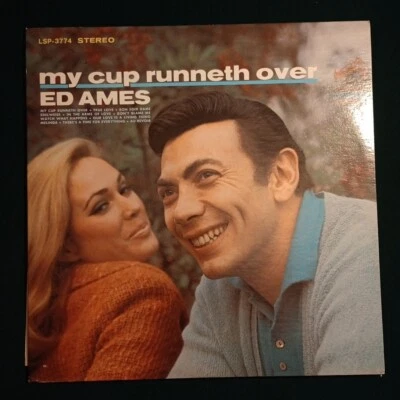 Ed Ames - My Cup Runneth Over 1967 RCA Victor LSP-3774 Dynagroove Stereo Vinyl  Foto 1 de 4