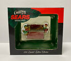 Sears Christmas Collectible Miniatures 1996 CRAFTSMAN TOOLBOX w/Bears Ornament