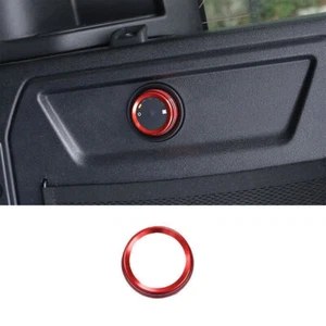 Maletero de puerta trasera perilla de aire acondicionado 1 pieza apto para Defender 110 2020-2022 rojo aluminio - Imagen 1 de 4