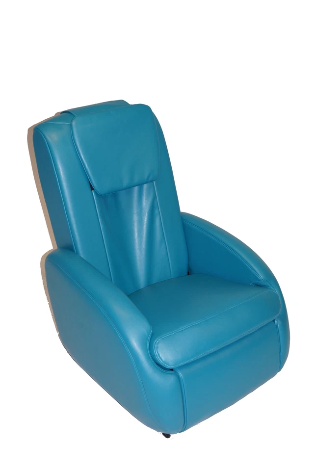 ALPHA TECHNO GMBH Multifunktions-Massagesessel AT-90 Trend Design Massagesessel, Lila und Petrol