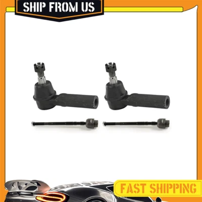 Fits 1984 1985 Chevrolet Corvette Mevotech 4 Front Tie Rod Ends - Image 1 of 4