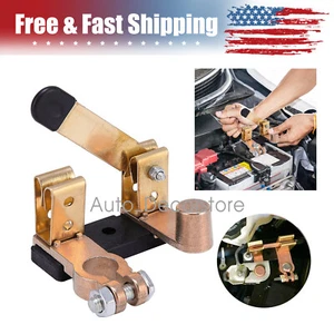 Knife Blade Switch Battery Disconnect Top Post HEAVY DUTY SHUT OFF Car 12/24V - Picture 1 of 9