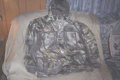 Mens 2X Camo Jacket Mossy Oak Camo Terra Windproof Scent Control Thermal $275 - Image 1 of 4