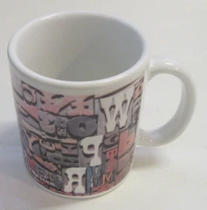 Wisconsin Public Radio WPR Hamilton Woodtype & Printing Museum 2002 Keramiktasse - Bild 1 von 7
