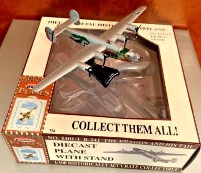 Consolidated B-24 J Liberator. Bomber. Die Cast Metal. New in Box. 1:163 scale. - Image 1 of 4