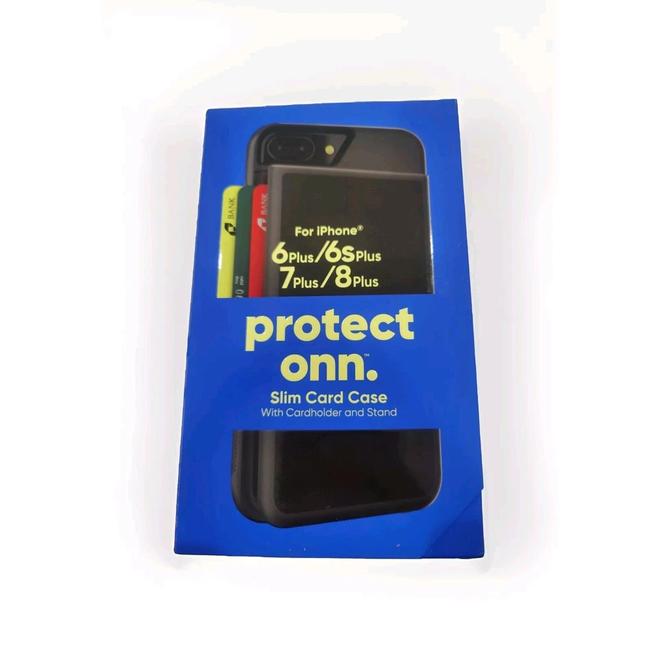 Funda delgada para tarjetas Protect Onn iPhone 6 Plus 6S Plus 7 Plus 8 Plus Foto 1 de 4