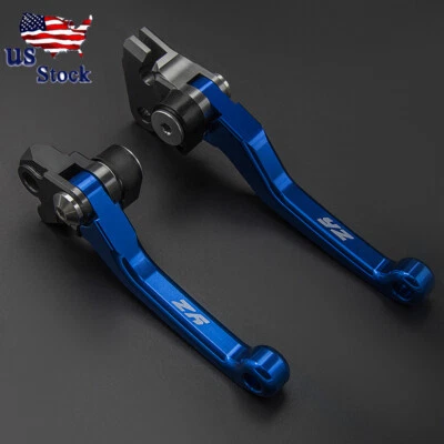 Palancas de embrague de freno azul CNC para Yamaha YZ80 YZ85 2001-2013 2014 EE. UU. para moto de cross Foto 1 de 4