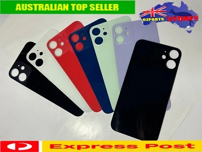 Новый задний задний чехол стекла корпус замены для iPhone 12 мини большой камеры отверстие - Изображение 1 из 4