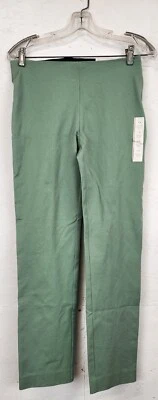 A New Day Womens Size 4R Skinny Ankle Pants Side Zip Green - Image 1 of 4