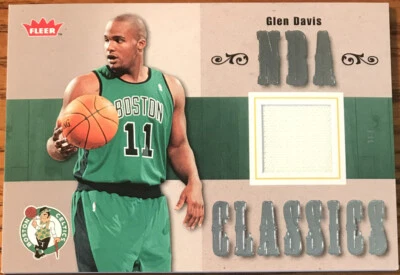 Camiseta Fleer 2007-08 clásicos de la NBA Glen Davis TT-GD Boston Celtics Foto 1 de 2