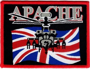 Apache Hubschrauber gewebtes Abzeichen 100 x 74 mm - Bild 1 von 1