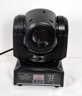 Mini Moving Head Led Spot Light DJ Stage DMX (see pics and description) - Image 1 of 4