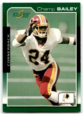 2000 SCORE CHAMP BAILEY WASHINGTON REDSKINS #216 - Image 1 of 2