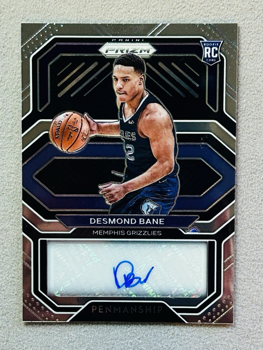 Desmond Bane RC auto /99シリ 2020 Prizm Desmond Bane Silver Penmanship Auto Rookie RC