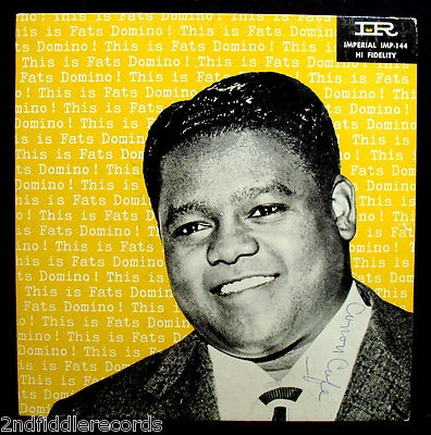 FATS DOMINO — это жиры домино — редкая мини-альбомная картинка на рукаве — ИМПЕРСКАЯ NOIMP 144 - Изображение 1 из 2