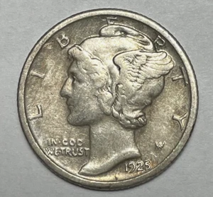 1925 10C Mercury Dime 90% Silver (See Description) - Picture 1 of 4