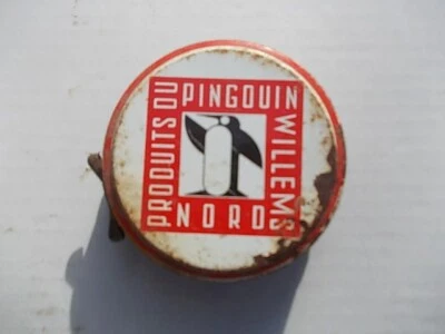 Rare boîte ancienne cirage WILLEMS 59 Nord pingouin Alfred Saint Ogan 1930 ! - Photo 1/4