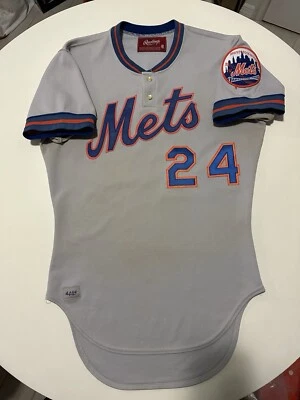 LEER!!! Jersey Rawlings 1979 Willie Mays New York Mets Road talla 40 (36) Foto 1 de 4