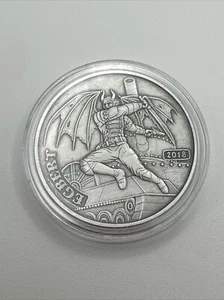 Angels & Demons Steampunk EGBERT 1 oz .999 Silver Round Vintage - Picture 1 of 6