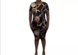 New Multicolored 2 Piece Outfit Size 2X - Picture 1 of 4