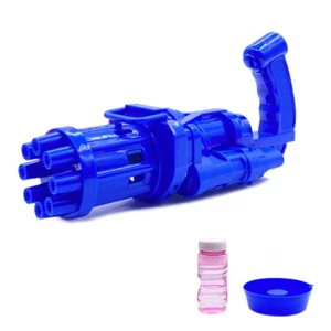 New Gatling Bubble Machine Automatic Bubble For Children Magic Bubble  - Picture 1 of 8