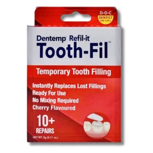 Dentemp Refilit Temporary Tooth Repair Kit - 10 Repairs | Dental Care - Picture 1 of 7