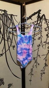 Juicy Couture Girls Ombre/Tie Dye One Piece Swimsuit - Picture 1 of 15
