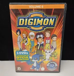 Digimon Digital Monsters Official Second 2nd Season Volume 6 DVD Set 13 Episodes - Picture 1 of 6