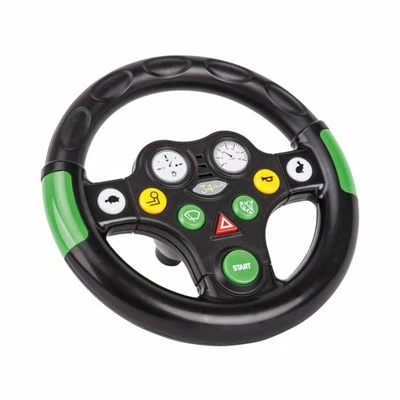 BIG Traktor Sound Wheel, Traktor Lenkrad mit Sound, Bobby Car, Kinder, Zubehör - Bild 1 von 3