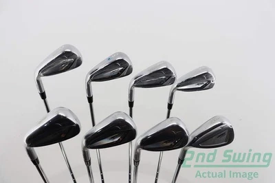 Mint Mizuno JPX 923 Hot Metal Iron Set 4-PW AW Steel Regular Left STD - Image 1 of 4