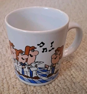 Tetley Tea Folk Vintage Tea Coffee Mug 1980s - Picture 1 of 2