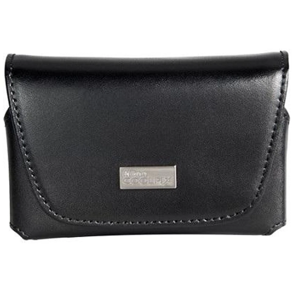 Funda horizontal de cuero negra Nikon Foto 1 de 1