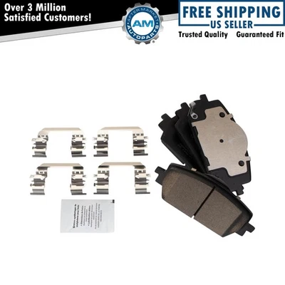 Front Ceramic Brake Pads Fits 2021-2022 Hyundai Santa Fe 2021 Kia Sorento - Image 1 of 4