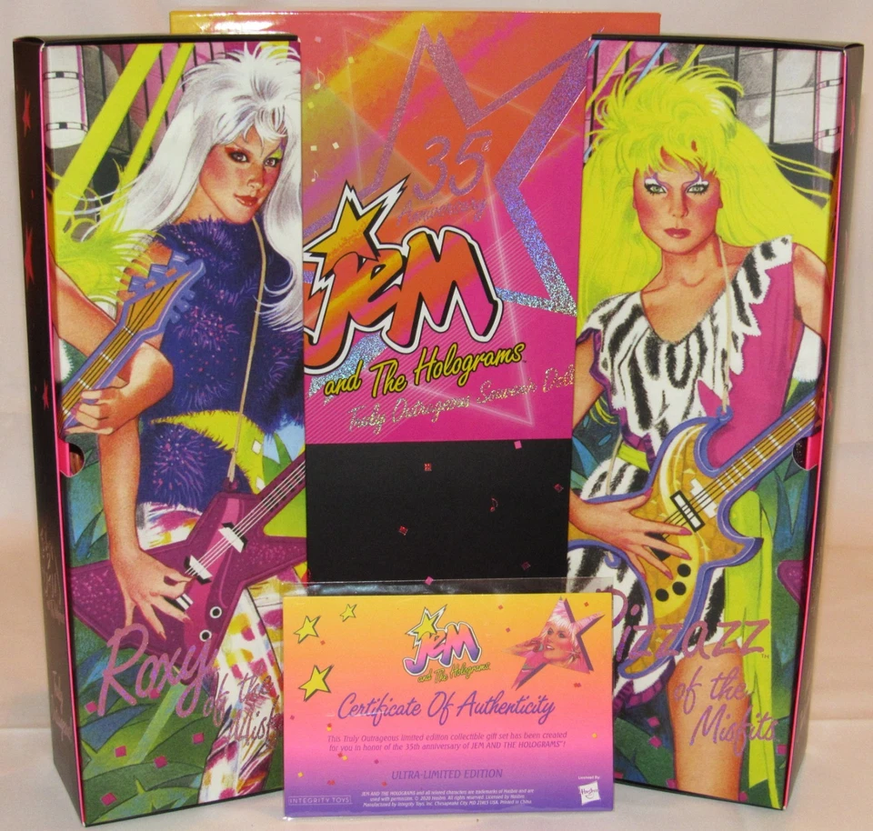 Jem 35th Anniversary Giftset I Am a Giant Integrity Toys NRFB