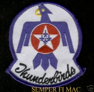US AIR FORCE F-16 THUNDERBIRDS PATCH ROSE PARADE BOWL STANFORD MICHIGAN PIN UP * - Picture 1 of 24