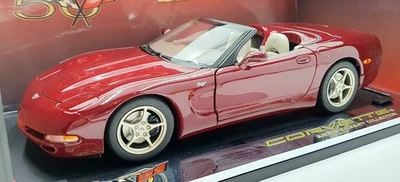 Autoart 1/18 Scale Diecast 71151 - Chevrolet Corvette 2003 Convertible - Red - Image 1 of 4